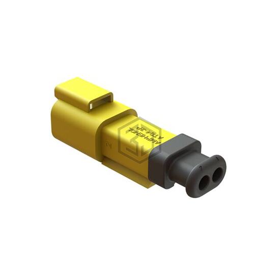 AT04-2P-SR01YEL - Amphenol Sine Systems Corp - Rectangular Connectors - Housings