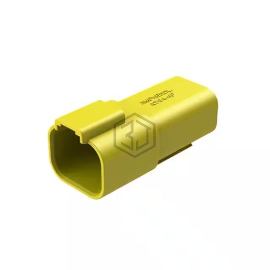 AT04-4P-YEL - Amphenol Sine Systems Corp - Rectangular Connectors - Housings