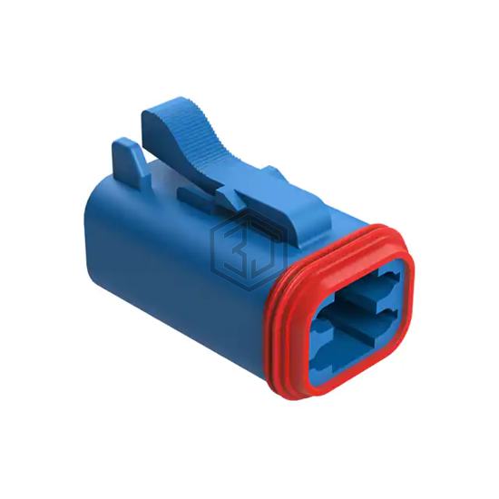 AT06-4S-BLU - Amphenol Sine Systems Corp - Rectangular Connectors - Housings