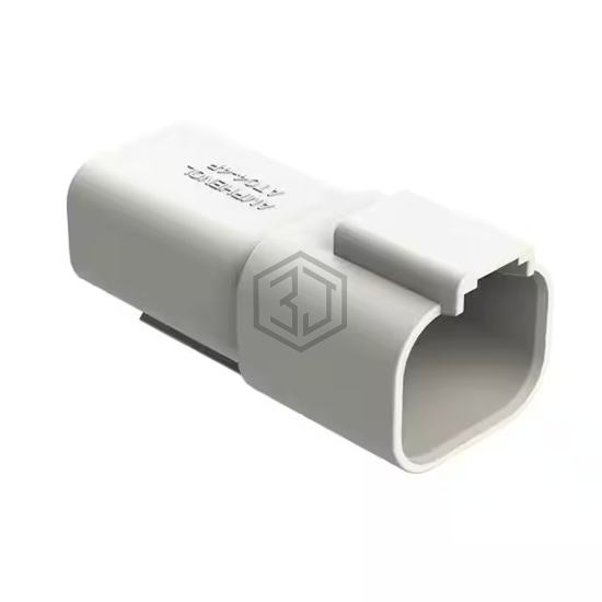 AT04-4P-WHT - Amphenol Sine Systems Corp - Rectangular Connectors - Housings