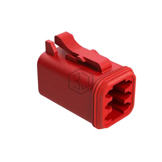 AT06-6S-RED - Amphenol Sine Systems Corp - Rectangular Connectors - Housings