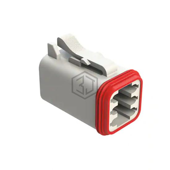 AT06-6S-WHT - Amphenol Sine Systems Corp - Rectangular Connectors - Housings