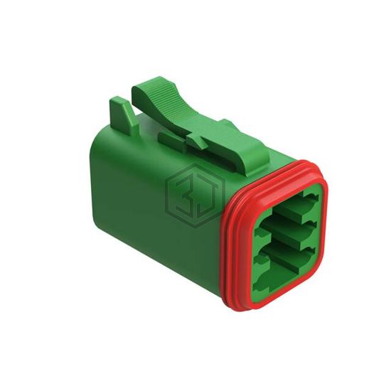 AT06-6S-GRN - Amphenol Sine Systems Corp - Rectangular Connectors - Housings