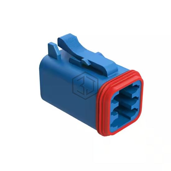AT06-6S-BLU - Amphenol Sine Systems Corp - Rectangular Connectors - Housings