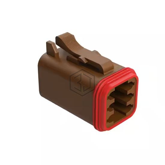 AT06-6S-BRN - Amphenol Sine Systems Corp - Rectangular Connectors - Housings