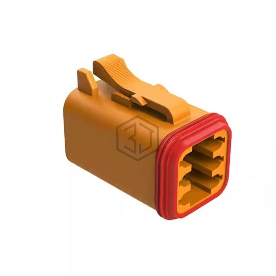 AT06-6S-ORG - Amphenol Sine Systems Corp - Rectangular Connectors - Housings