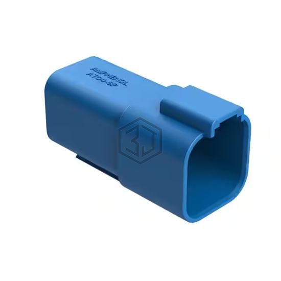 AT04-6P-BLU - Amphenol Sine Systems Corp - Rectangular Connectors - Housings