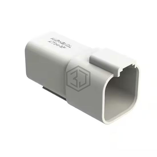 AT04-6P-WHT - Amphenol Sine Systems Corp - Rectangular Connectors - Housings