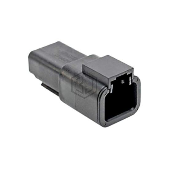 ATP04-2P-BLK - Amphenol Sine Systems Corp - Rectangular Connectors - Housings