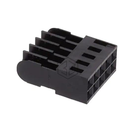 102394-3 - TE Connectivity AMP Connectors - Rectangular Connectors - Housings