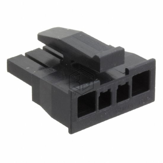 2008571-4 - TE Connectivity AMP Connectors - Rectangular Connectors - Housings