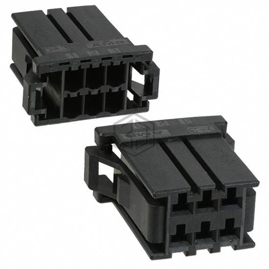 178289-3 - TE Connectivity AMP Connectors - Rectangular Connectors - Housings