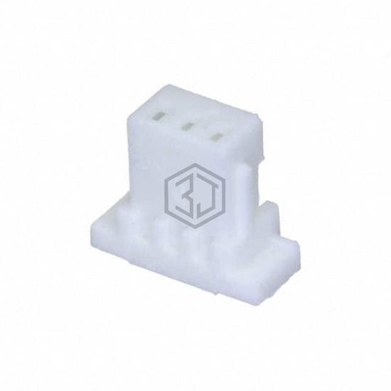 1CH-A-03 - Adam Tech - Rectangular Connectors - Housings