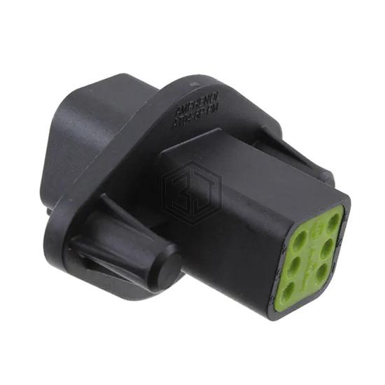 AT04-6P-PM12 - Amphenol Sine Systems Corp - Rectangular Connectors - Housings