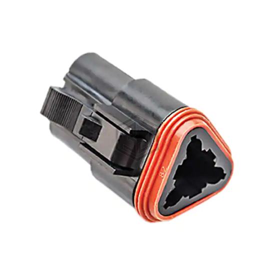 AT06-3S-RD01BLK - Amphenol Sine Systems Corp - Rectangular Connectors - Housings