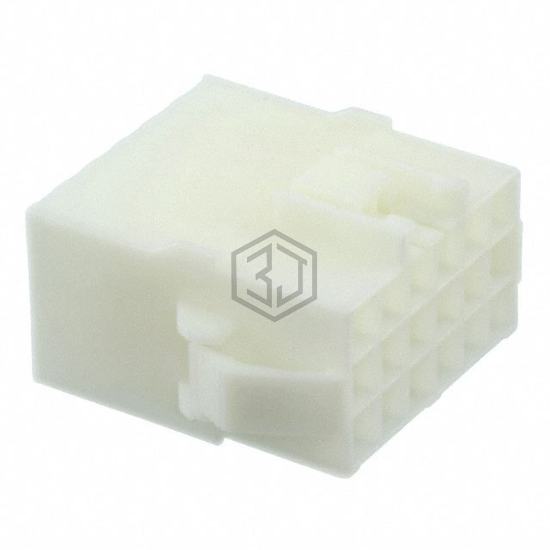 176301-1 - TE Connectivity AMP Connectors - Rectangular Connectors - Housings