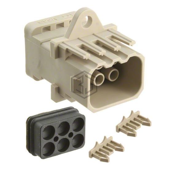 VRPC-06P-67 - ITT Cannon, LLC - Rectangular Connectors - Housings
