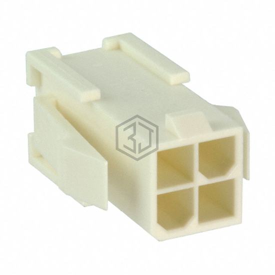1969605-4 - TE Connectivity AMP Connectors - Rectangular Connectors - Housings
