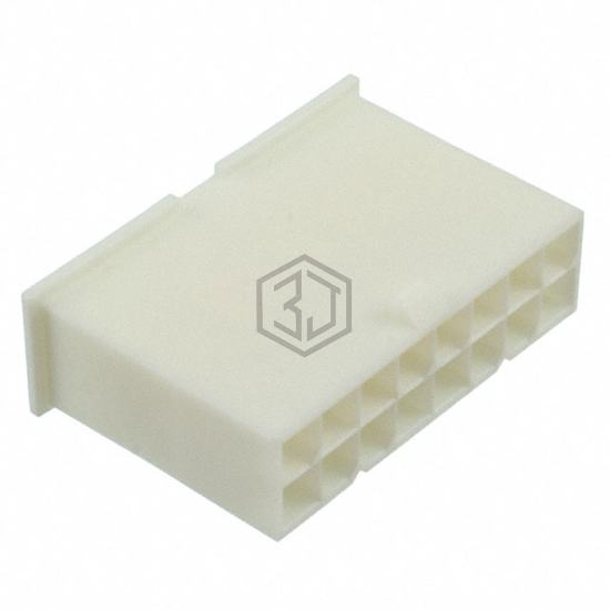 1-1969612-6 - TE Connectivity AMP Connectors - Rectangular Connectors - Housings