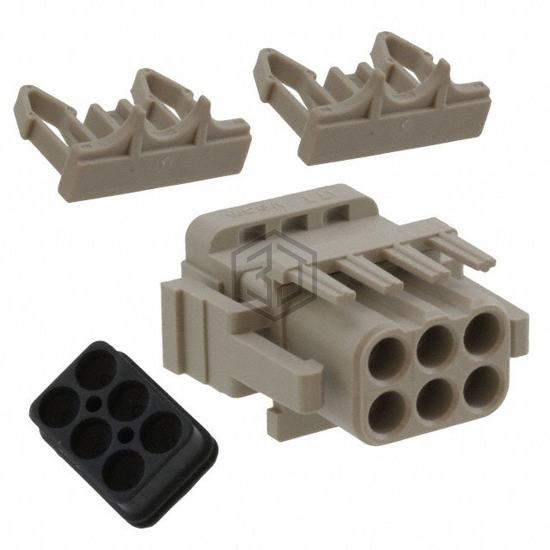VRPC-06S-67 - ITT Cannon, LLC - Rectangular Connectors - Housings