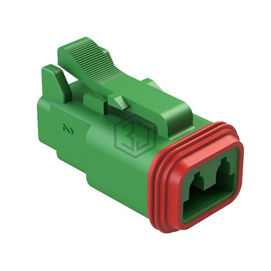 AT06-2S-GRN - Amphenol Sine Systems Corp - Rectangular Connectors - Housings