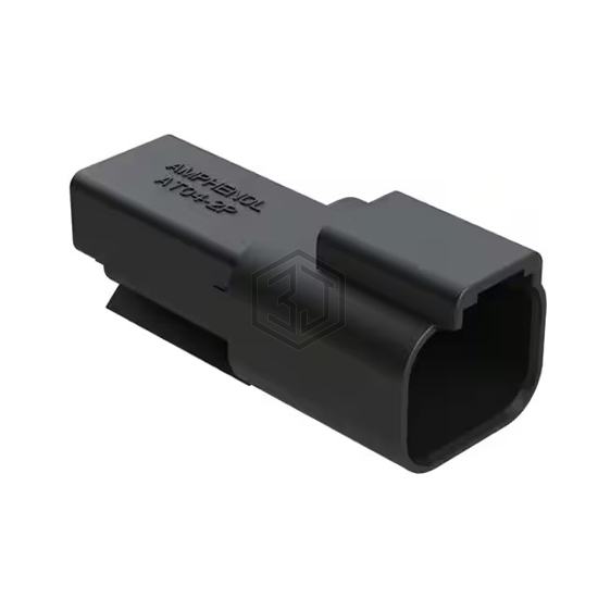 AT04-2P-RD01BLK - Amphenol Sine Systems Corp - Rectangular Connectors - Housings