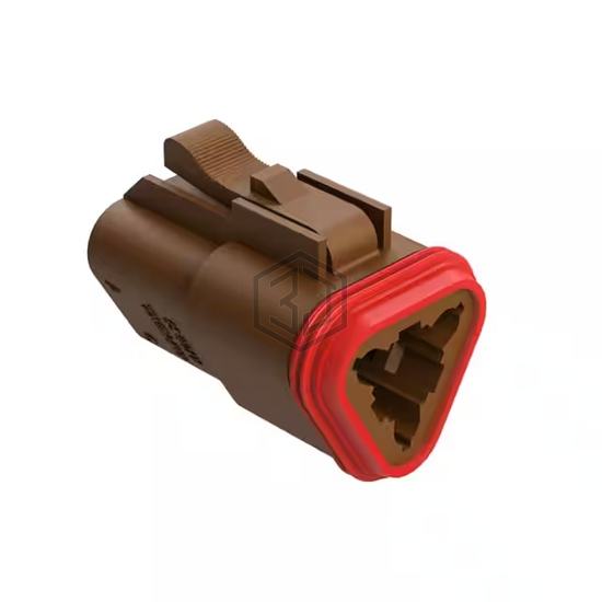 AT06-3S-BRN - Amphenol Sine Systems Corp - Rectangular Connectors - Housings