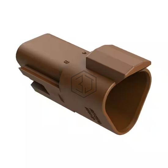 AT04-3P-BRN - Amphenol Sine Systems Corp - Rectangular Connectors - Housings