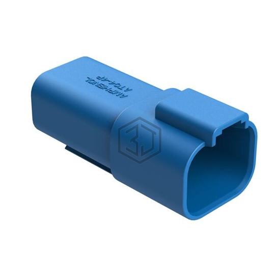 AT04-4P-BLU - Amphenol Sine Systems Corp - Rectangular Connectors - Housings
