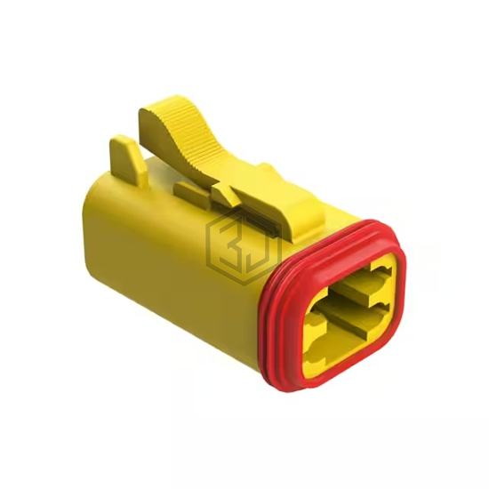 AT06-4S-YEL - Amphenol Sine Systems Corp - Rectangular Connectors - Housings