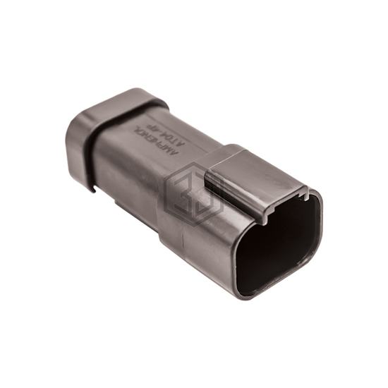 AT04-4P-EC01BLK - Amphenol Sine Systems Corp - Rectangular Connectors - Housings