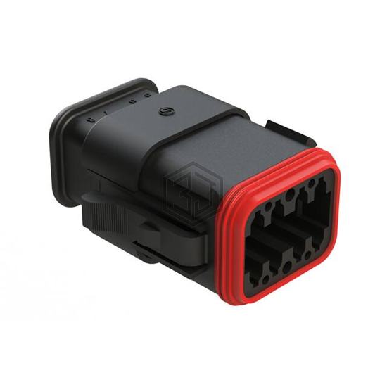 AT06-08SA-SR2BK - Amphenol Sine Systems Corp - Rectangular Connectors - Housings