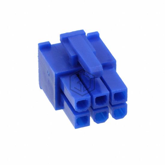 2029097-6 - TE Connectivity AMP Connectors - Rectangular Connectors - Housings