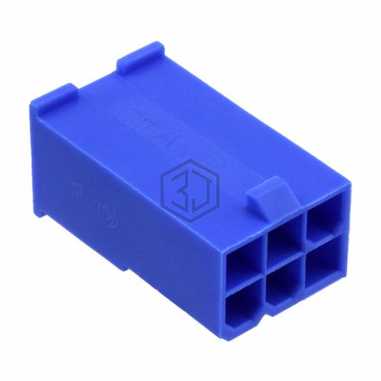 2029096-6 - TE Connectivity AMP Connectors - Rectangular Connectors - Housings