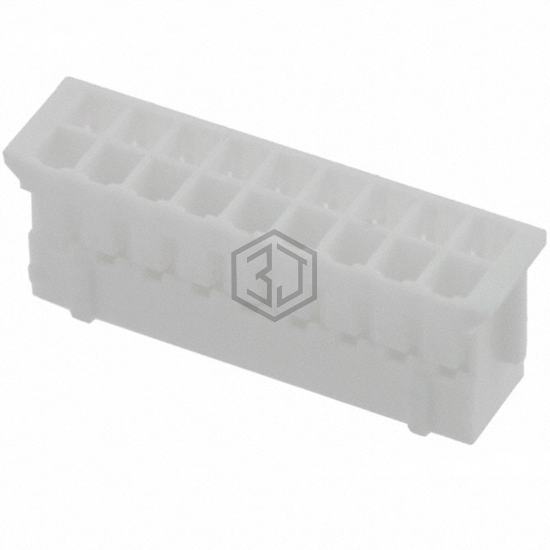 SWH204-NULN-D09-UU-WH - Sullins Connector Solutions - Rectangular Connectors - Housings