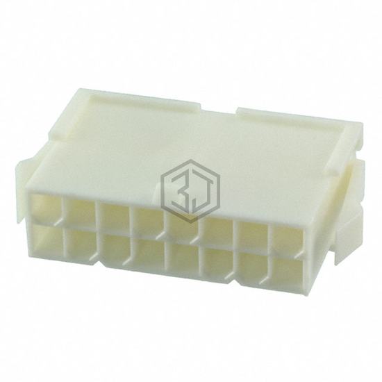 1-1969613-6 - TE Connectivity AMP Connectors - Rectangular Connectors - Housings