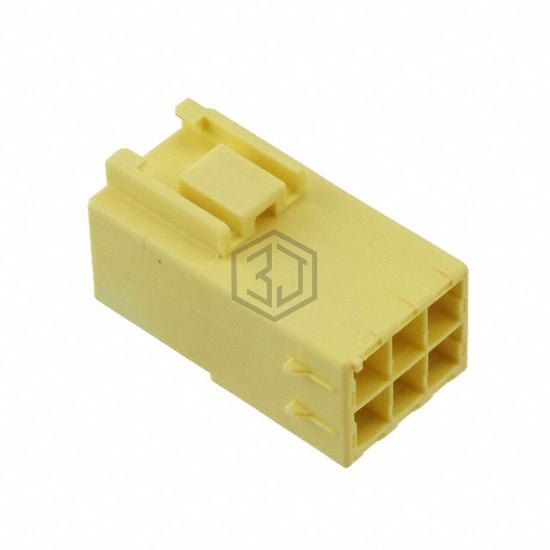 2005253-4 - TE Connectivity AMP Connectors - Rectangular Connectors - Housings