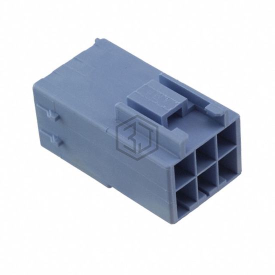 2005253-6 - TE Connectivity AMP Connectors - Rectangular Connectors - Housings
