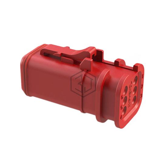 AT06-6S-OMRED - Amphenol Sine Systems Corp - Rectangular Connectors - Housings