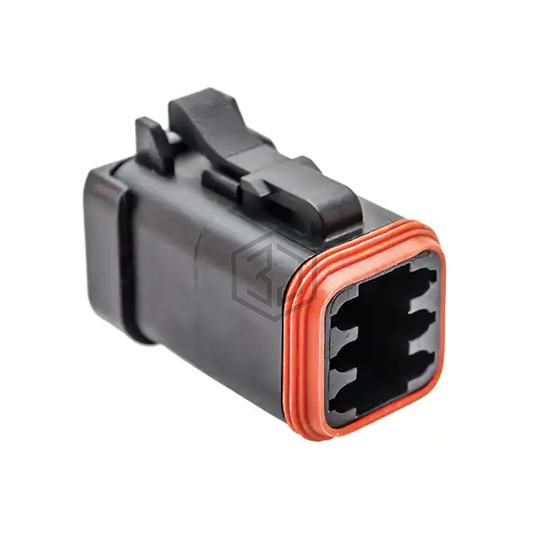 AT06-6S-MM01BLK - Amphenol Sine Systems Corp - Rectangular Connectors - Housings