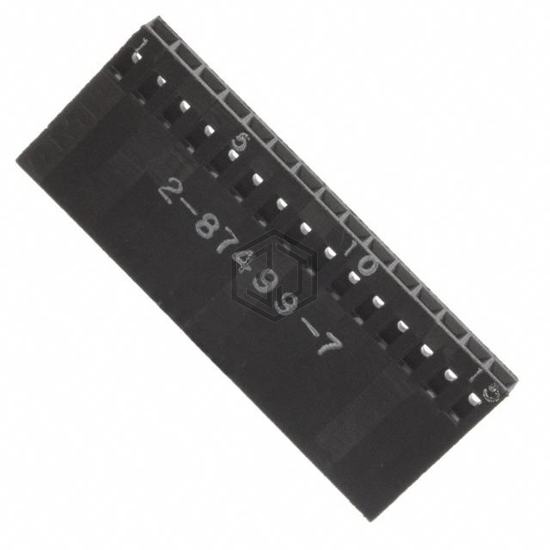 2-87499-7 - TE Connectivity AMP Connectors - Rectangular Connectors - Housings