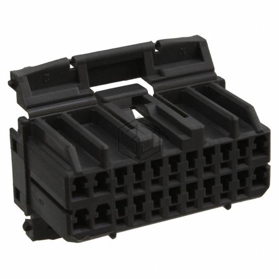 174515-6 - TE Connectivity AMP Connectors - Rectangular Connectors - Housings