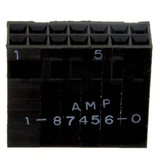 1-87456-0 - TE Connectivity AMP Connectors - Rectangular Connectors - Housings