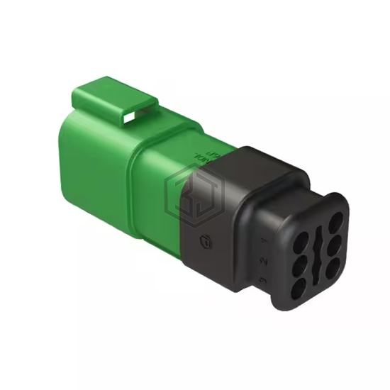 AT04-6P-SR01GRN - Amphenol Sine Systems Corp - Rectangular Connectors - Housings