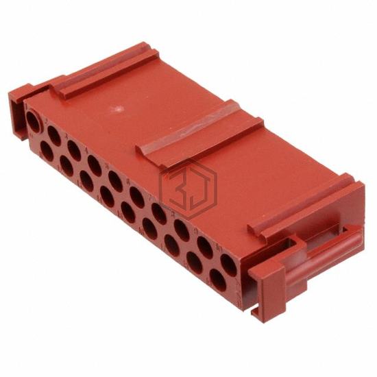208100-1 - TE Connectivity AMP Connectors - Rectangular Connectors - Housings