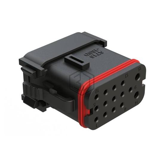 AT16-15SD-K003 - Amphenol Sine Systems Corp - Rectangular Connectors - Housings
