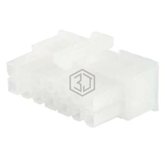 1-106527-4 - TE Connectivity AMP Connectors - Rectangular Connectors - Housings