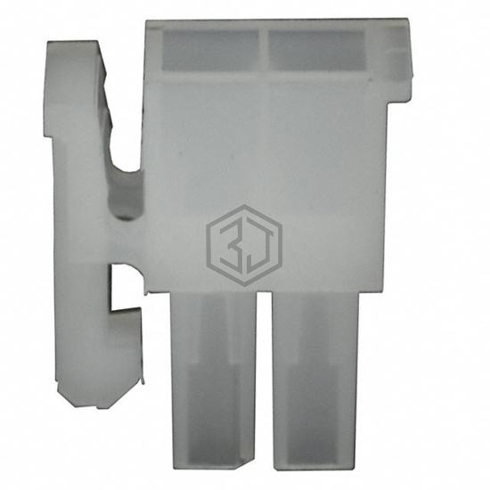 106527-2 - TE Connectivity AMP Connectors - Rectangular Connectors - Housings