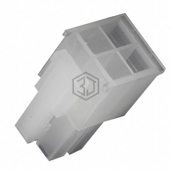 106527-4 - TE Connectivity AMP Connectors - Rectangular Connectors - Housings
