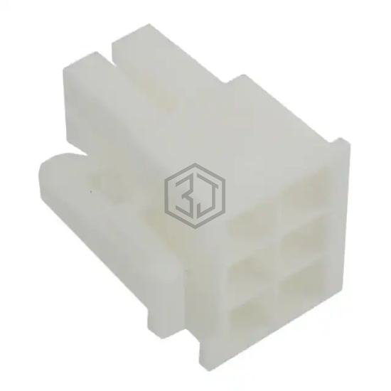 794657-6 - TE Connectivity AMP Connectors - Rectangular Connectors - Housings